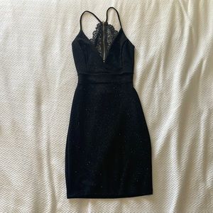 Windsor Black Sparkle Dress